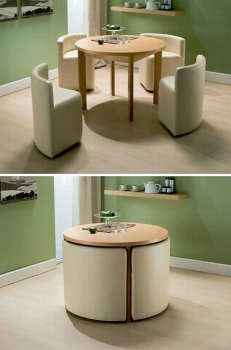 Дизайн мебели для небольших помещений