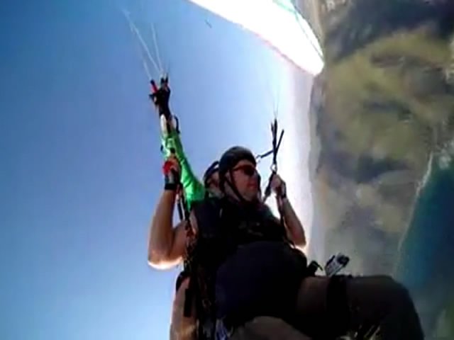 Параплан, что-то пошло не так