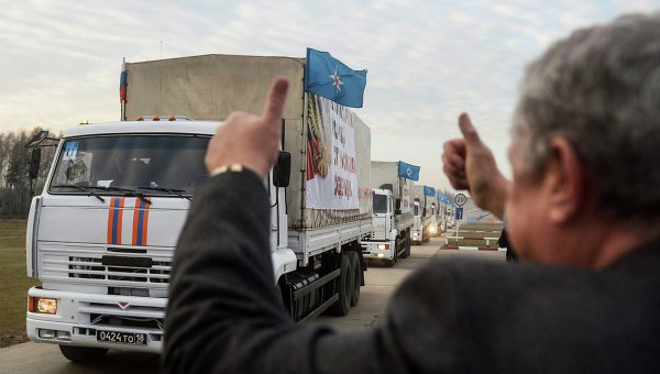 Седьмой гуманитарный конвой готовится к отправке
