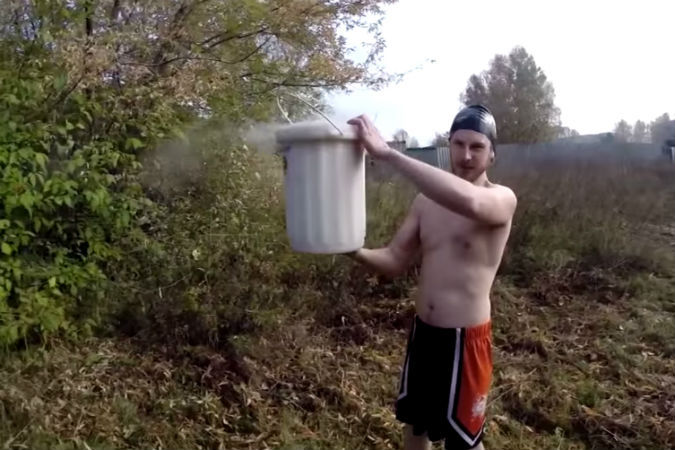 Красноярец, облившийся азотом, прославился в британской прессе