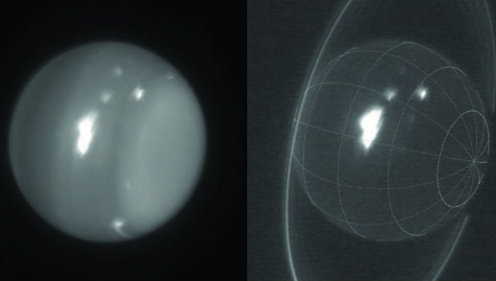 Ледяной гигант Уран проявил невиданную ранее штормовую активность