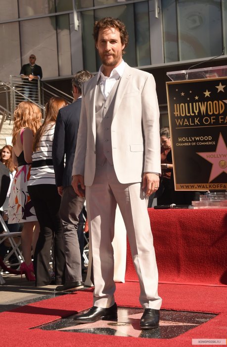 Мэттью МакКонахи получил звезду на «Аллее славы»