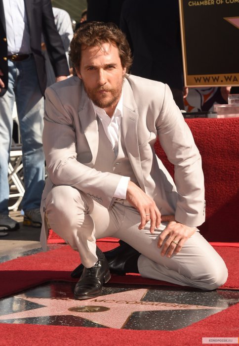 Мэттью МакКонахи получил звезду на «Аллее славы»