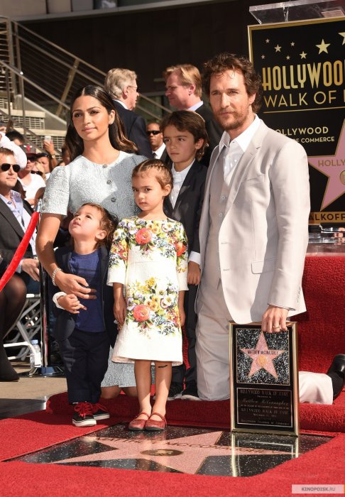 Мэттью МакКонахи получил звезду на «Аллее славы»