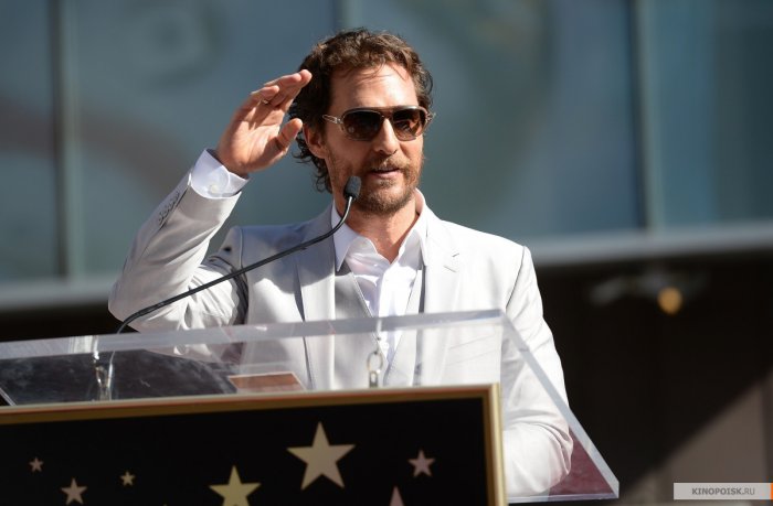 Мэттью МакКонахи получил звезду на «Аллее славы»