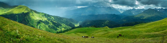 На изумрудных склонах Кавказа