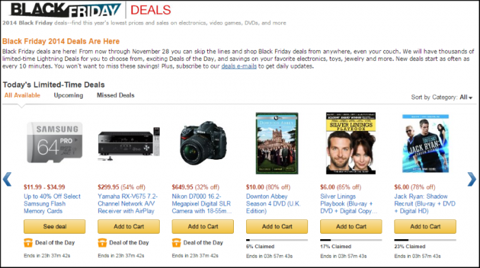 Черная Пятница 2014: топик по сбору хороших предложений