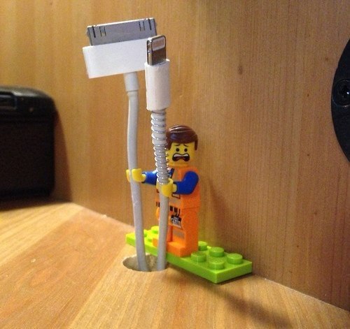 Лайфхакеры рапортуют: LEGO и Apple совместимы!