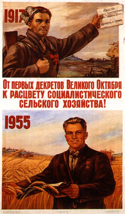 Советские плакаты 1945-53 года