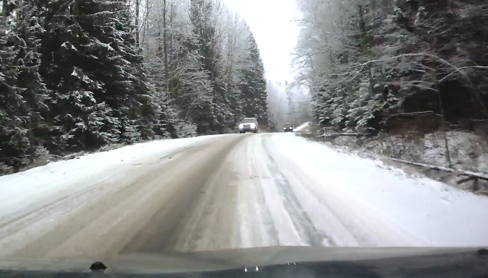 Зимняя подборка заносов от первого лица #7 (регистратор)