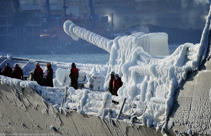 Подморозило гостей