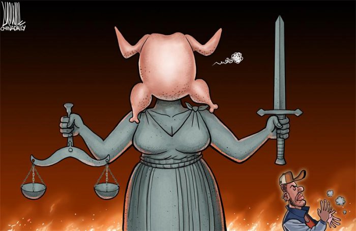  Подборка карикатур с приветом из Китая IV