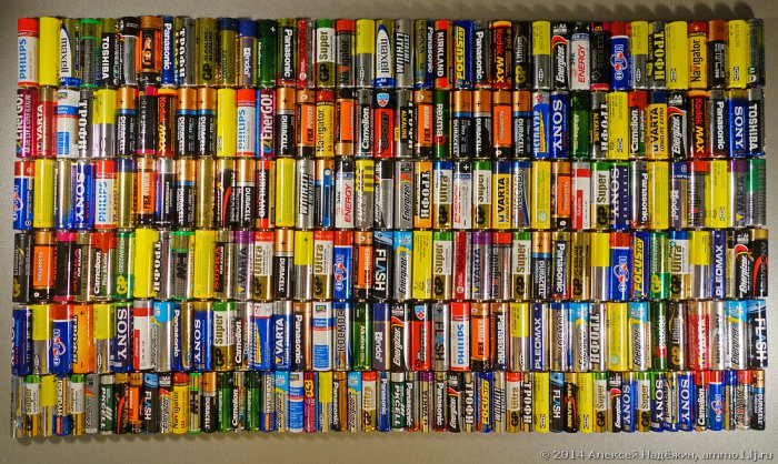 Грандиозное тестирование батареек