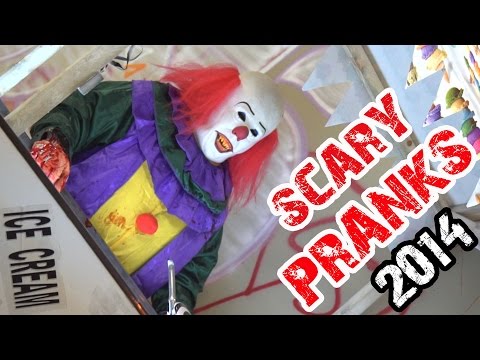 Мокрые штаны - Подборка страшных пранков 2014