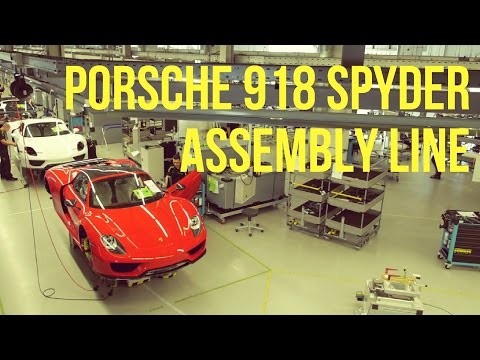  Экскурсия на завод по сборке Porsche 918 Spyder