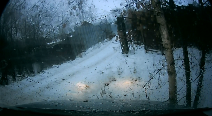 Зимняя подборка заносов от первого лица #9 (регистратор)