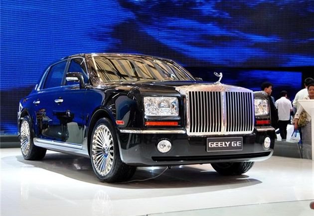 Подборка китайских копий известных марок автомобилей*