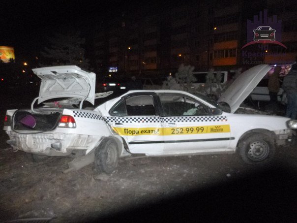 Авария в Красноярске: водителю оторвало голову, пассажир погиб