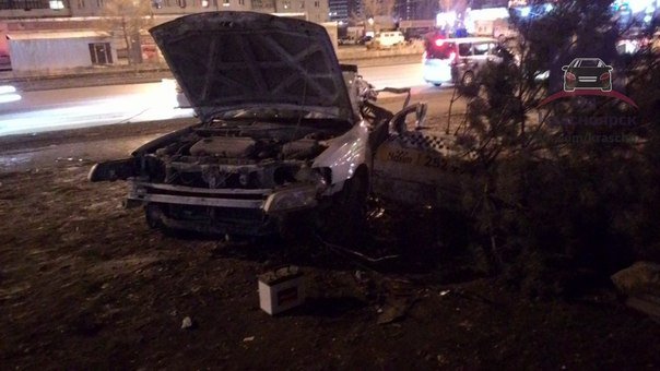 Авария в Красноярске: водителю оторвало голову, пассажир погиб