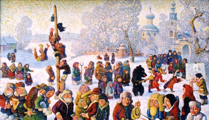 Красноярск проводит зиму играми на открытом воздухе