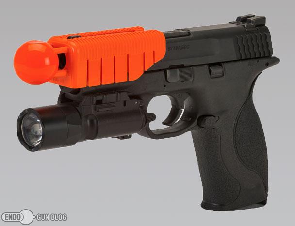 Полиция США тестирует насадку на пистолет