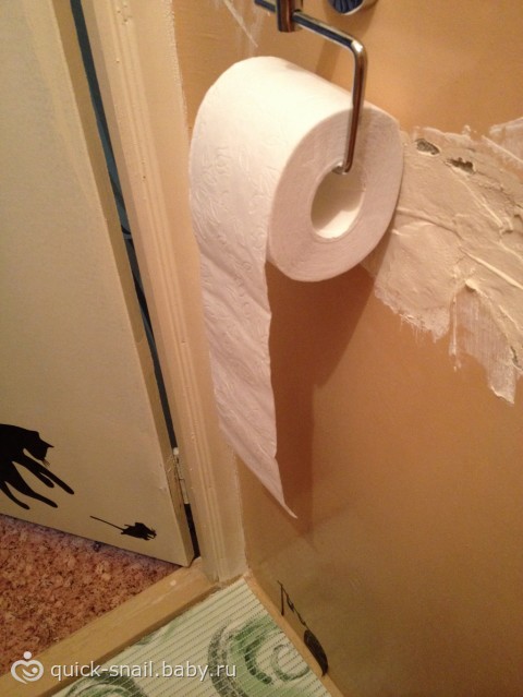 Как правильно устанавливать рулон туалетной бумаги