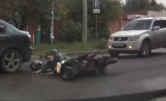 Подборка МОТО аварий Март 2015