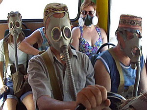 Красноярцам выдадут противогазы