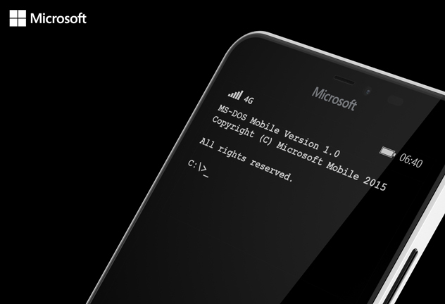 Microsoft запустила новую мобильную ОС — MS-DOS Mobile