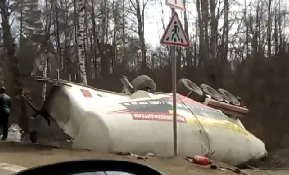 Аварии с участием грузовиков Апрель 2015