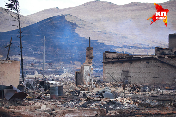 Жгли траву - а сожгли половину Хакасии