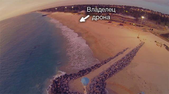 Героическое спасение дрона