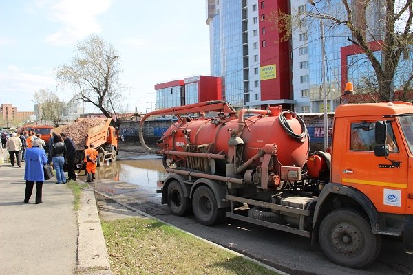 Река Кача затопила несколько сел под Красноярском