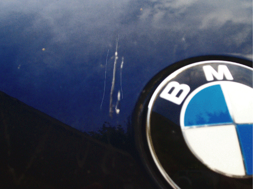 История одной царапины