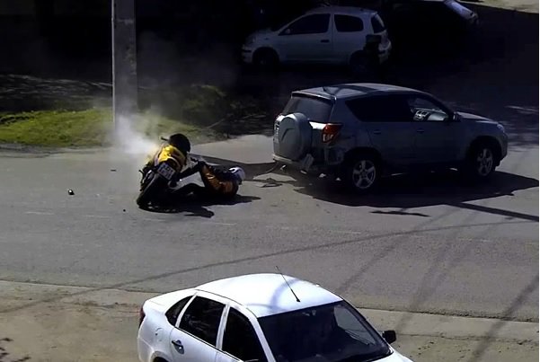 Подборка МОТО-дтп за Апрель 2015