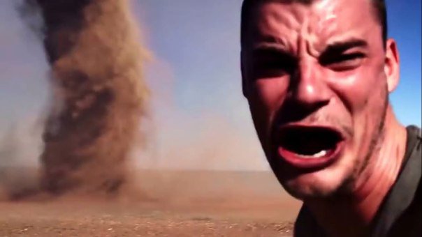 ШОК! Селфи внутри Торнадо!