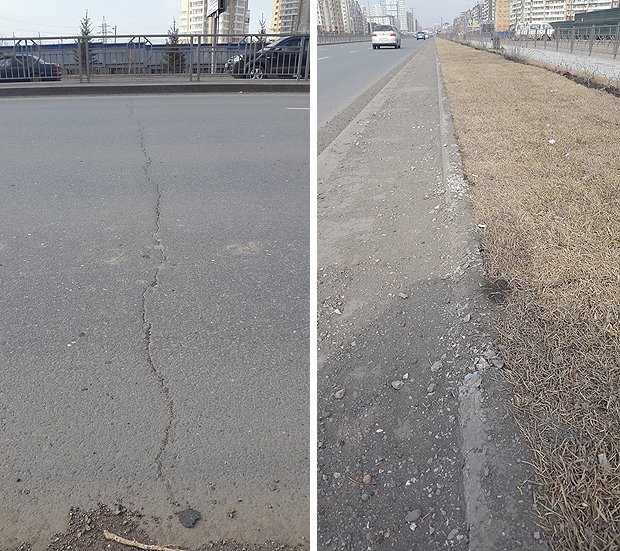 «Сибагропромстрой» попросят устранить дефекты ремонта ул. Молокова