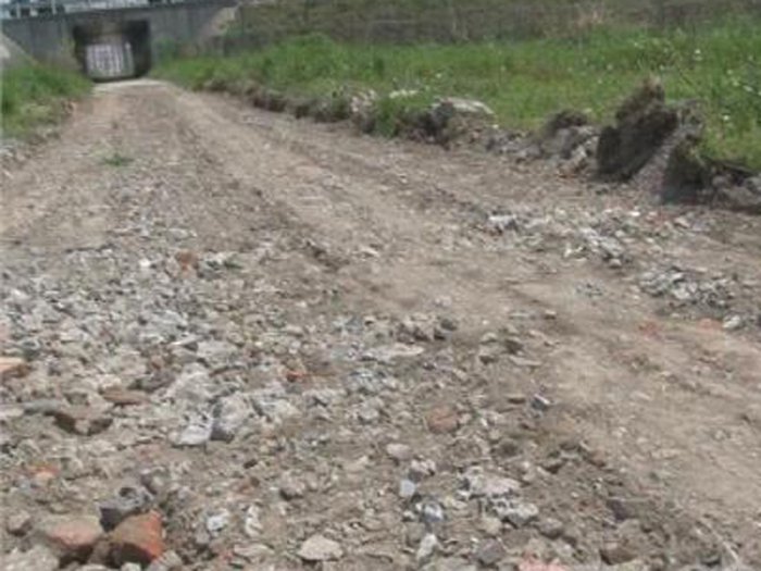  В Китае украли целую дорогу