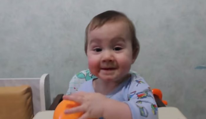 Реакция ребенка на скотч