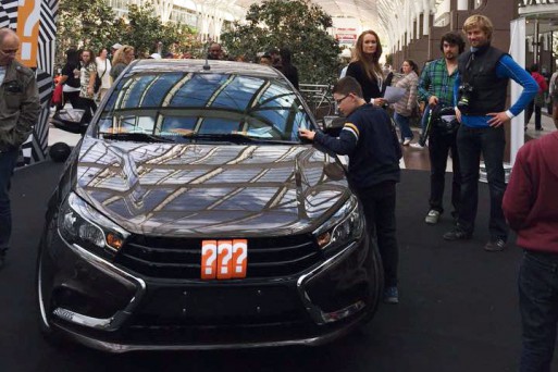 Lada Vesta "взорвала" Франкфурт Lada Vesta "взорвала" Франкфурт