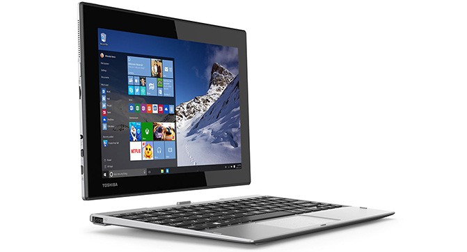 Недорогой ноутбук-трансформер от Toshiba