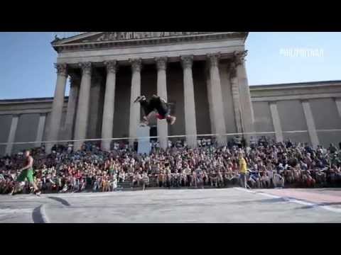 Финал соревнований по Слэклайну