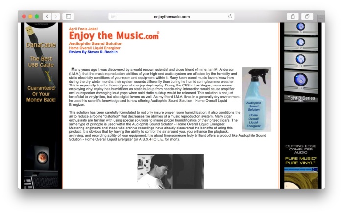 Как разводят аудиофилов