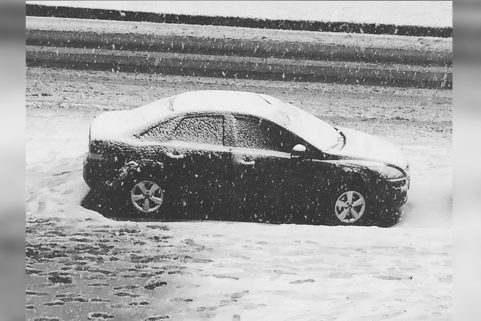 Жители Норильска дождались снега со смешанными чувствами