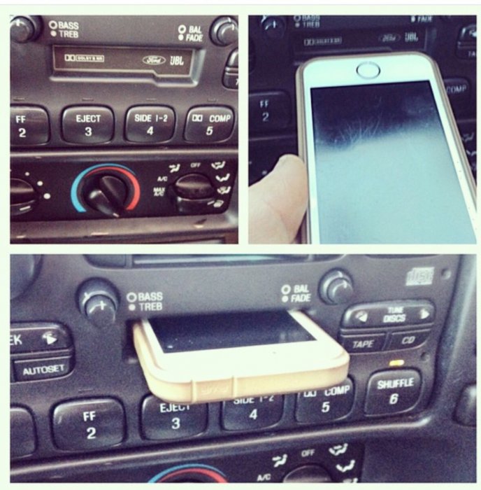 iPhone в плеер для аудиокассет