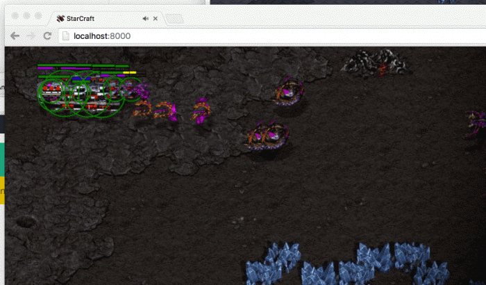 Starcraft запустили в браузере