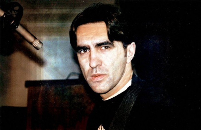 Сергей Бодров и Вячеслав Бутусов на съёмках фильма «Брат», 1997 год 