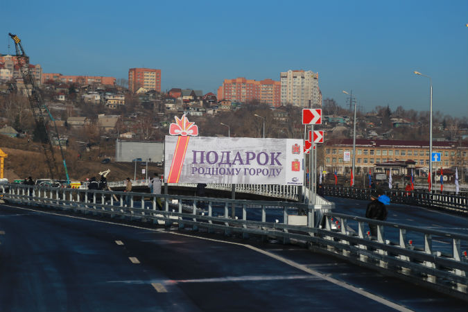 Журналисты «Комсомолки» одними из первых проехали по официально открытому четвертому мосту