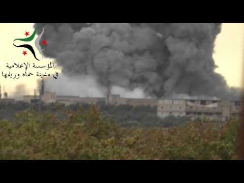 Русские сбрасывают КАБ-1500 в Сирии