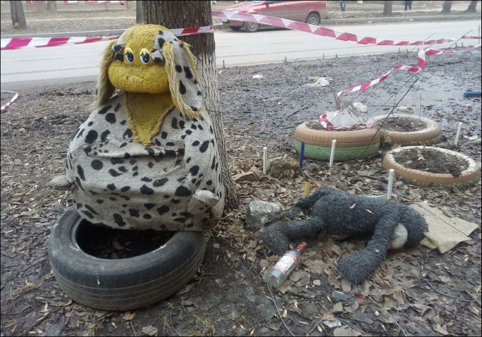 Адские твари расползаются по дворам